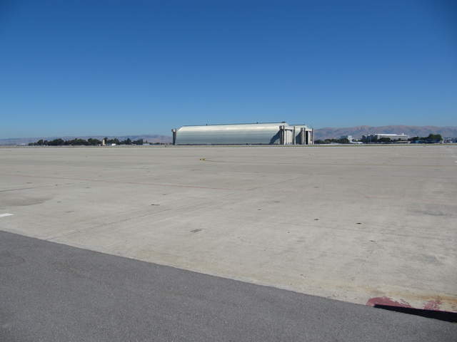 Runway at Moffett for zero flux experiment