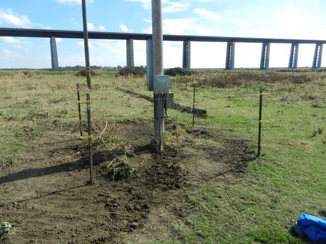  Power Pole Fence