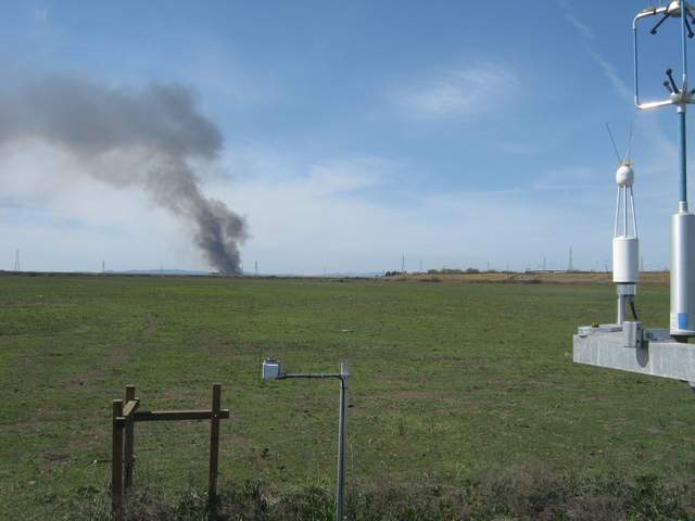 Fire on duck island