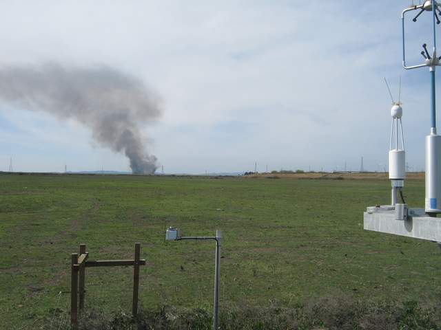 Fire on duck island