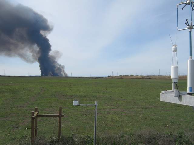 Fire on duck island