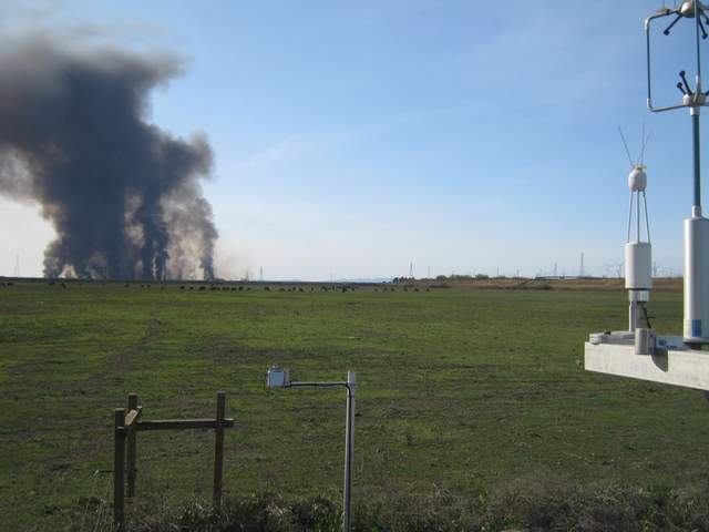 Fire on duck island