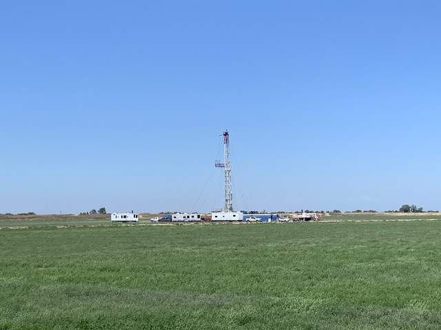 A new drill pad getting built on the alfalfa field where our site Twitchell Alfalfa was.