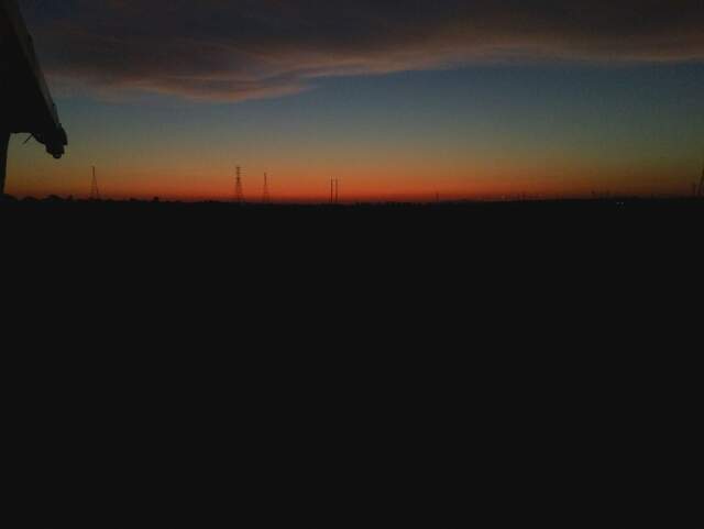 Nice clouds at dusk