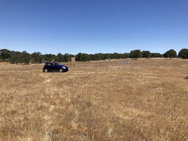 Very dry and hot for second day of June