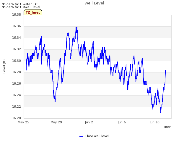 Explore the graph:Well Level in a new window