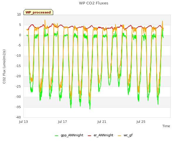 Explore the graph:WP CO2 Fluxes in a new window