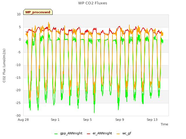 Explore the graph:WP CO2 Fluxes in a new window