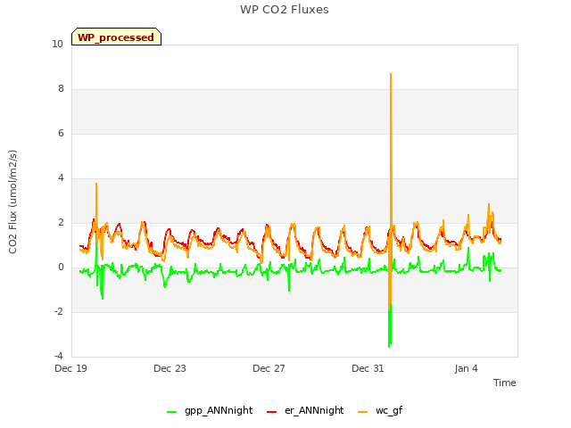 Explore the graph:WP CO2 Fluxes in a new window