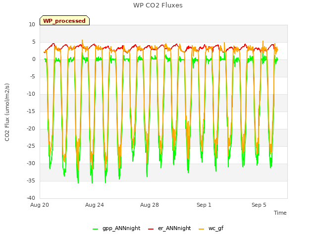 Explore the graph:WP CO2 Fluxes in a new window