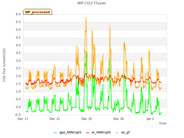 WP CO2 Fluxes