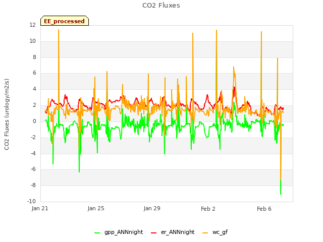 Explore the graph:CO2 Fluxes in a new window