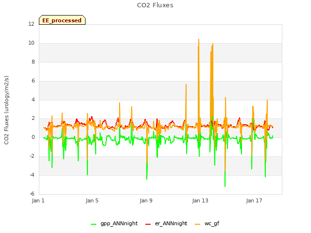 Explore the graph:CO2 Fluxes in a new window