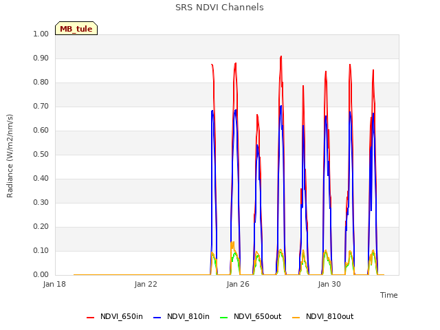 Explore the graph:SRS NDVI Channels in a new window