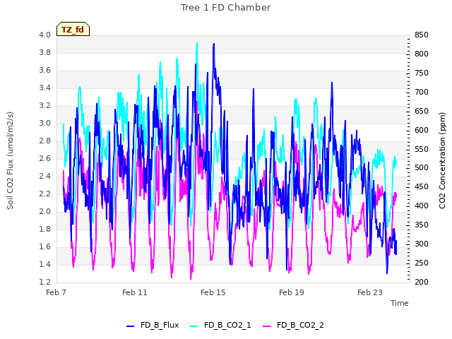 Explore the graph:Tree 1 FD Chamber in a new window