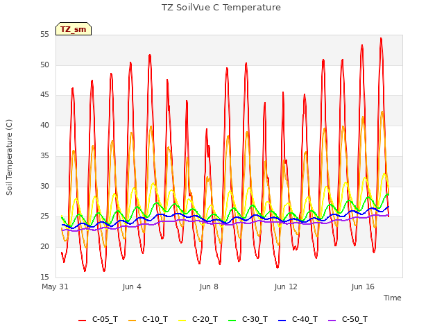 Explore the graph:TZ SoilVue C Temperature in a new window