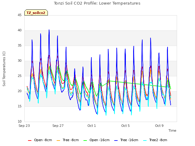 Explore the graph:Tonzi Soil CO2 Profile: Lower Temperatures in a new window